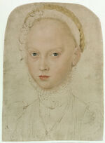 Lucas Cranach the Younger - Portrait of Princess Elisabeth of Saxony - Google Art Project