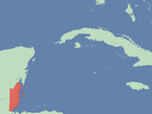 Location of The Free State of Belize