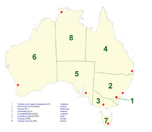 Australia admin mapa