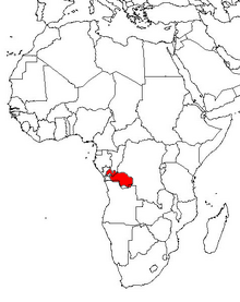 Location of Zaire