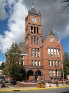 Columbia County Courthouse, 4th tallest building in Susquehanna, tallest in Bloomsburg