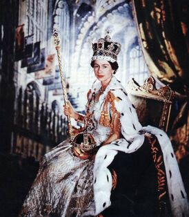 Isabel II coronada