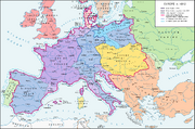 Europe 1812 map en