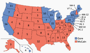 US Electoral College 2000