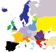 Wasn't sure what to do with the light- grey nations