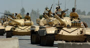 Iraqi T-72 tanks