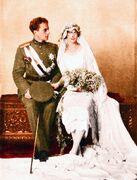 Boda de Leopoldo III de Bélgica y Anastasia Nikoláyevna de Rusia (LEDZ)