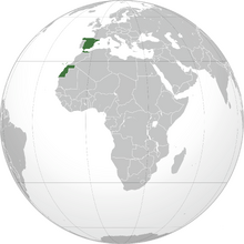 Location of Spain