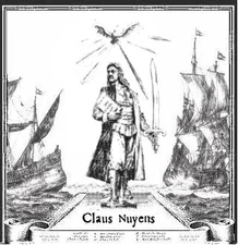 Seite aus dem 1693 erschienenen Almanach der Freibeuterei