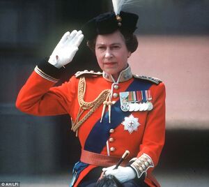 Reina isabel II en 1983