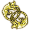 Gold Doppel Charm used for creating Doppelgangers