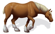 Clydesdale - Blond Equippable size