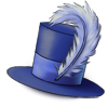 Top Hat - Blue Equipped