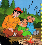 The Chipmunks Camp Out Illustration 2