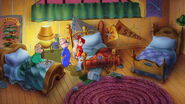 The Chipmunks' bedroom - The Chipmunk Adventure