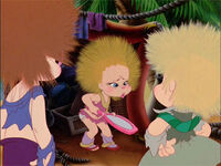 The Chipettes with Fluffy Hair