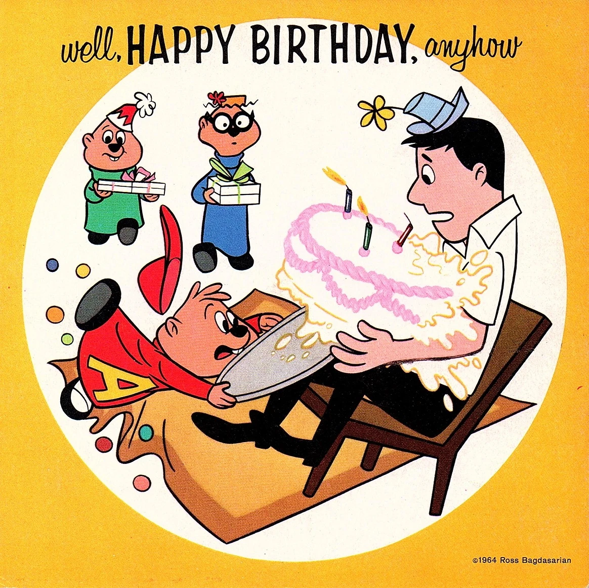 Well, Happy Birthday, Anyhow Greeting Card | Alvin and the Chipmunks Wiki |  Fandom