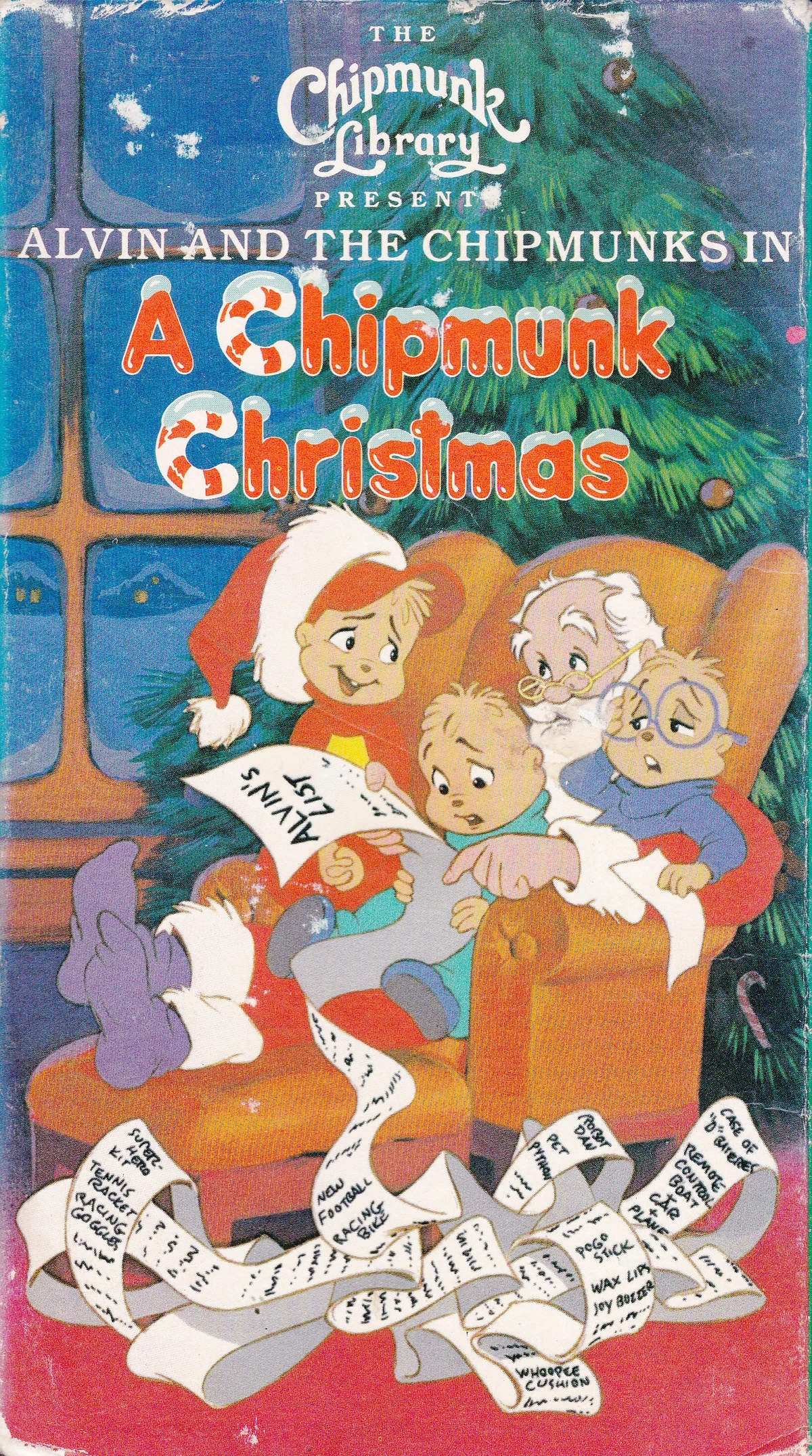 A Chipmunk Christmas (VHS) Alvin and the Chipmunks Wiki Fandom Chipmunk Christmas