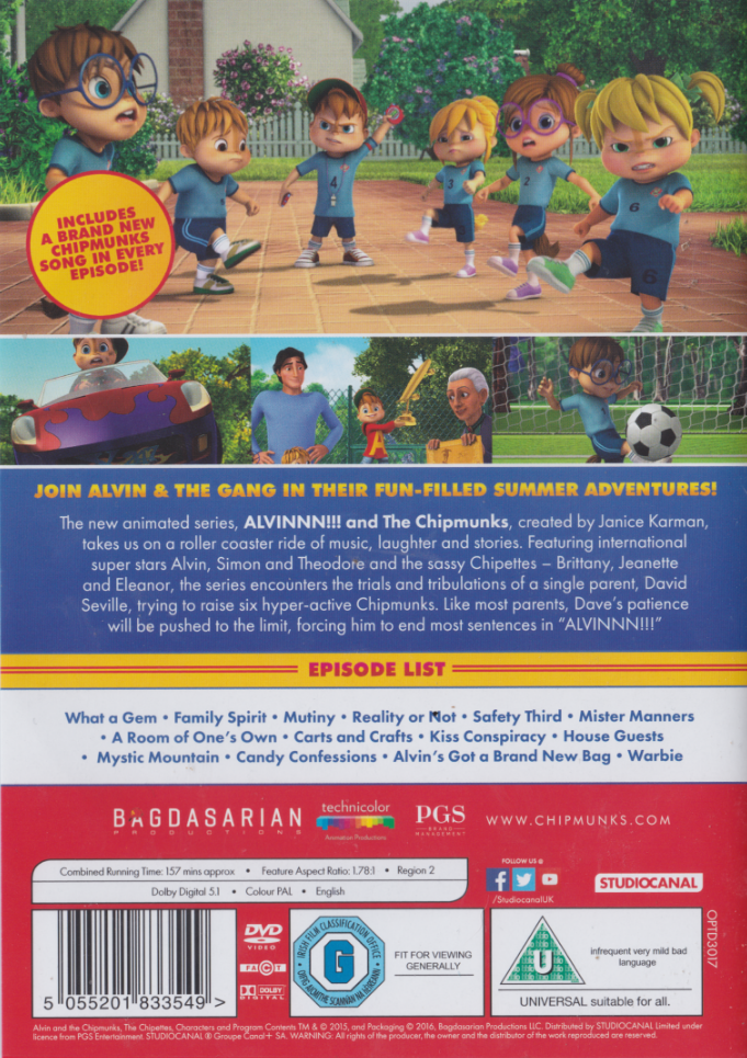 Summer Of Sport Dvd Alvin And The Chipmunks Wiki Fandom And the chipmunks every day at 1pm on pop! summer of sport dvd alvin and the