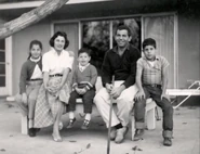 Left to Right; Carol Bagdasarian, Armenuhi Kulhanjian, Adam Bagdasarian, Ross Sr. && Ross Jr.