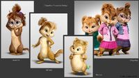Chipettes Character Design