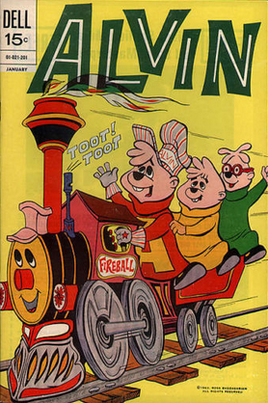 Alvin Dell Comic January 1972