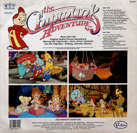 The Chipmunk Adventure: Original Motion Picture Soundtrack | Alvin