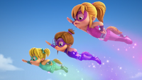 The Chipettes in Super Girls