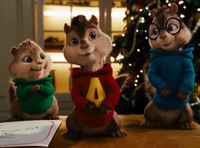 Chipmunks on Christmas