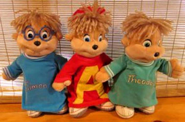 alvin and the chipmunks plushies