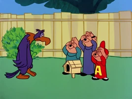 Chipmunks & Stanley in Stanley the Eagle