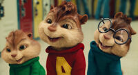 Chipmunks in love