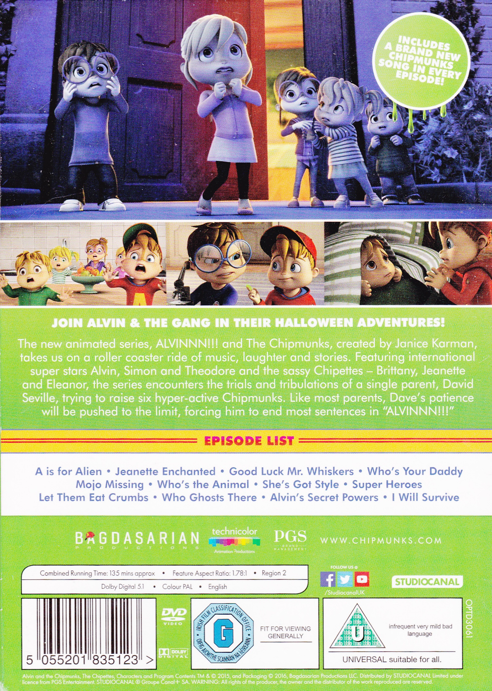 Due bekæmpe sikkerhed Who Ghosts There (DVD) | Alvin and the Chipmunks Wiki | Fandom