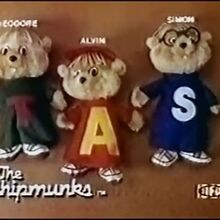 alvin chipmunk doll