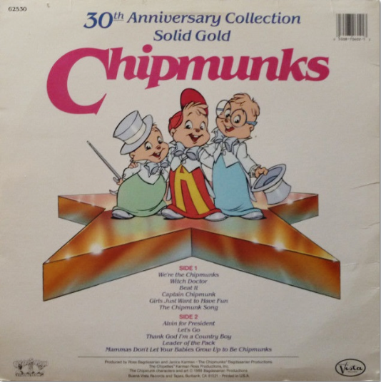 Solid Gold Chipmunks | Alvin and the Chipmunks Wiki | Fandom