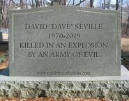 Dave Seville's gravestone