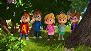 Chipmunks and Chipettes in Don Juan Theodoro