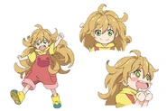 Tsumugi's official anime character design