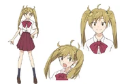 Shinobu's official anime character design
