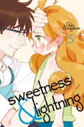 Tsumugi and Kouhei on the Volume 5 Manga cover