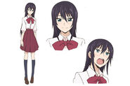 Kotori's official anime character design