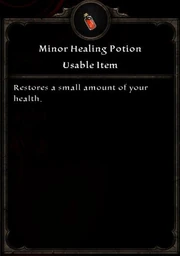 Minor Healing Potion