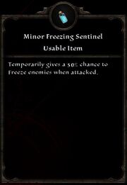 Minor Freezing Sentinel