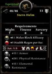 Stern helm