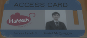 Daniel McQuiggin access card