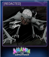 "[REDACTED]" Steam Trading Card