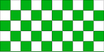 Green and White Tiles