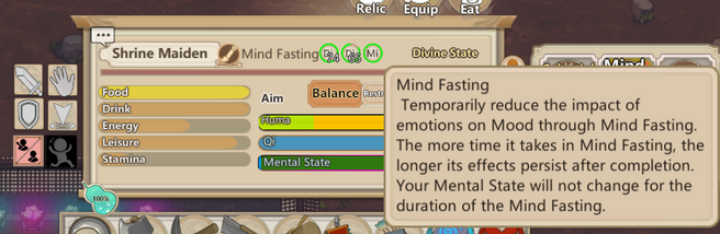Mind Fasting | Amazing Cultivation Simulator Wiki | Fandom