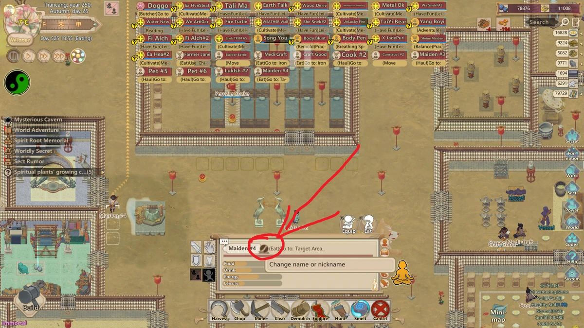 Name | Amazing Cultivation Simulator Wiki | Fandom