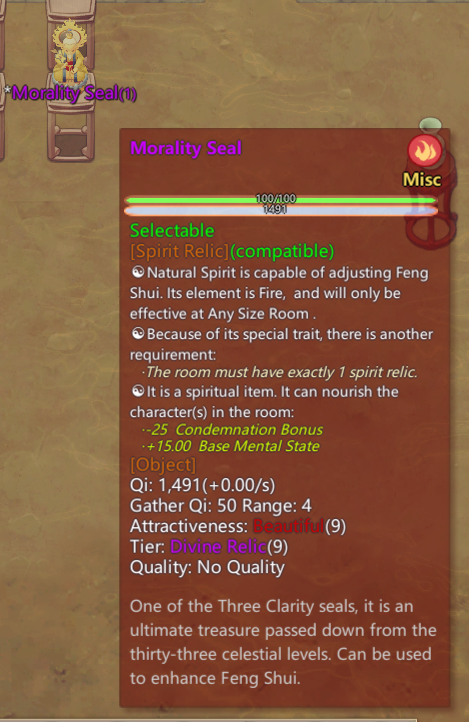 Morality Seal Identified